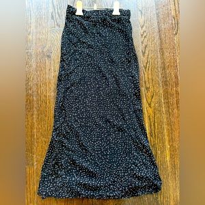 Vintage Mermaid Polka Dot Skirt